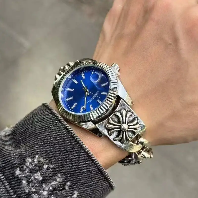 Chrome Hearts Rolex Watch — Dark Blue S colorway — USFans Spreadsheet photo