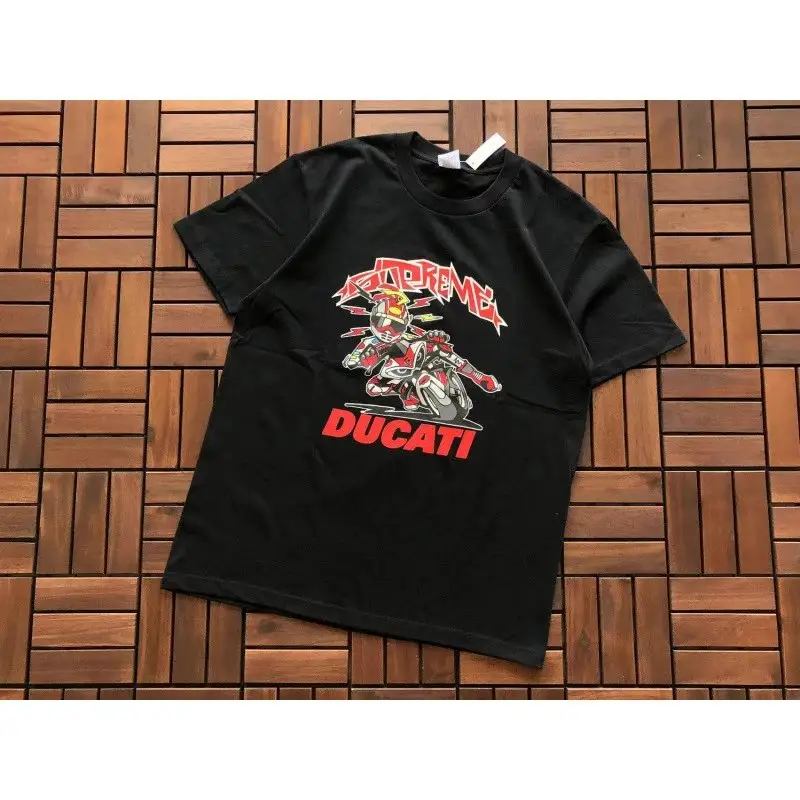 Supreme X Ducati T-Shirt — B381 Ducati Joint Black colorway — USFans Spreadsheet photo