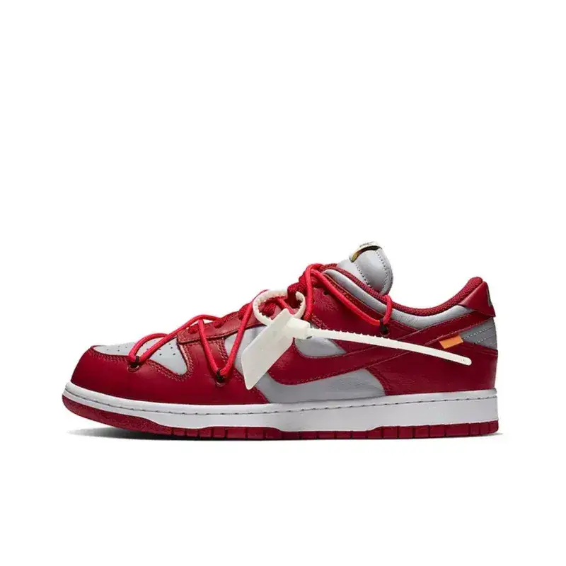 Off-White Dunk Low — OW x Dunk Grey Red colorway — USFans Spreadsheet photo