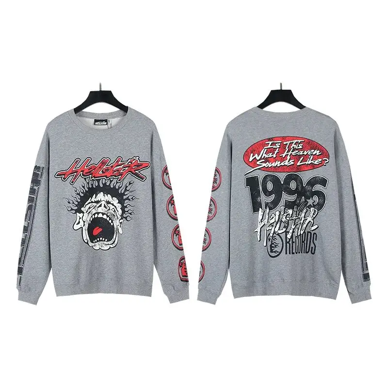 Hellstar Tee Hoodie — D112 Washing water ash colorway — USFans Spreadsheet photo