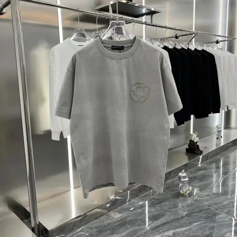 Chrome Hearts T-Shirts — Washing water gray {the color of the obj colorway — USFans Spreadsheet photo