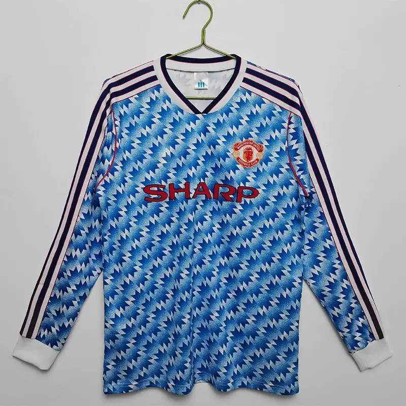 AC Milan Long Sleeve T-Shirt — Long-sleeve Manchester United 90/92 colorway — Kakobuy Spreadsheet photo