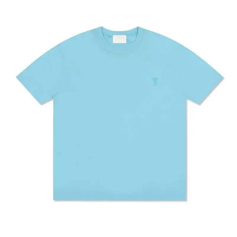 Ami Paris T-Shirts with Small Logo — Little Love-Bright Blue colorway — USFans Spreadsheet photo
