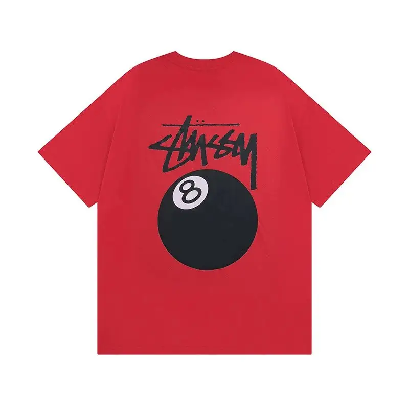 Stussy Tees — 850 red colorway — USFans Spreadsheet photo