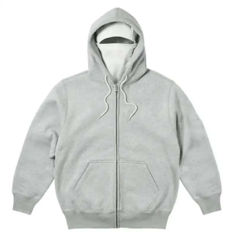 Palace Zip Hoodie with Mask — grey colorway — Kakobuy Spreadsheet photo