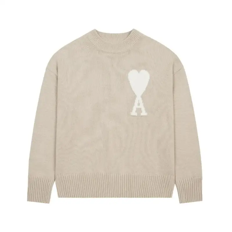 Ami Paris Sweater — khaki colorway — Kakobuy Spreadsheet photo