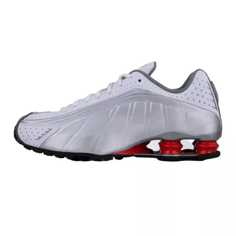 Nike Shox All White — R4 Silver Red colorway — USFans Spreadsheet photo