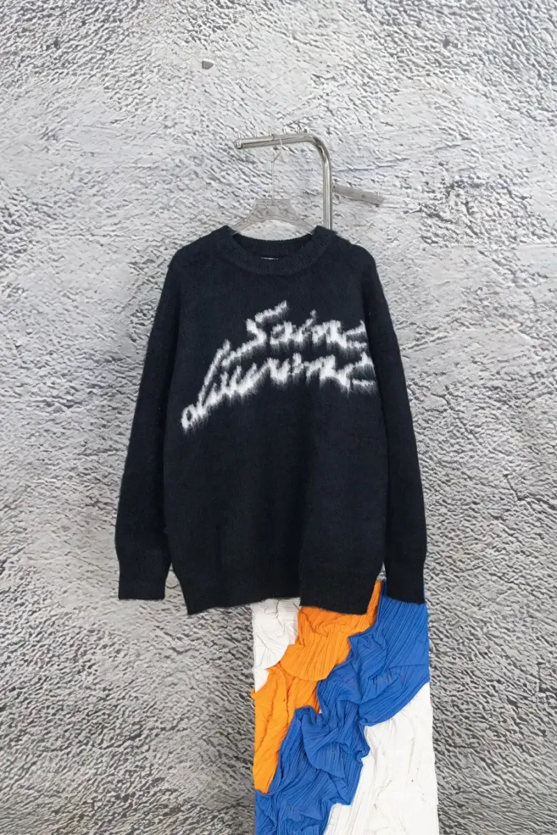 YSL Sweater — black colorway — USFans Spreadsheet photo