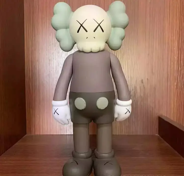 Kaws Figure — 37cm16 inch prototype brown colorway — USFans Spreadsheet photo