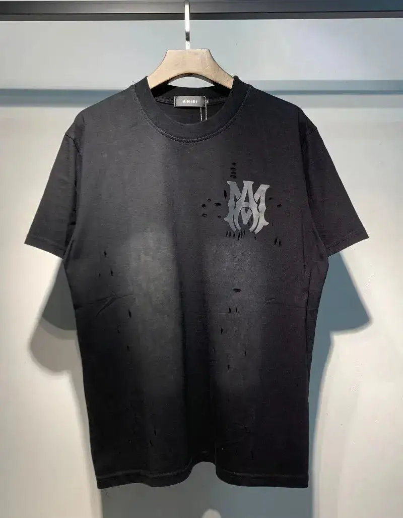 Amiri T-Shirts — 9650 black colorway — USFans Spreadsheet photo
