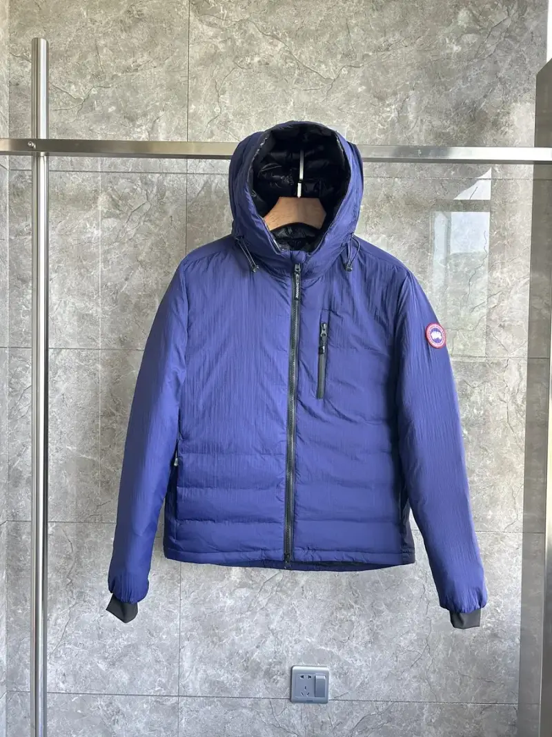 Canada Goose Lodge Hooded Jacket — dark blue colorway — USFans Spreadsheet photo