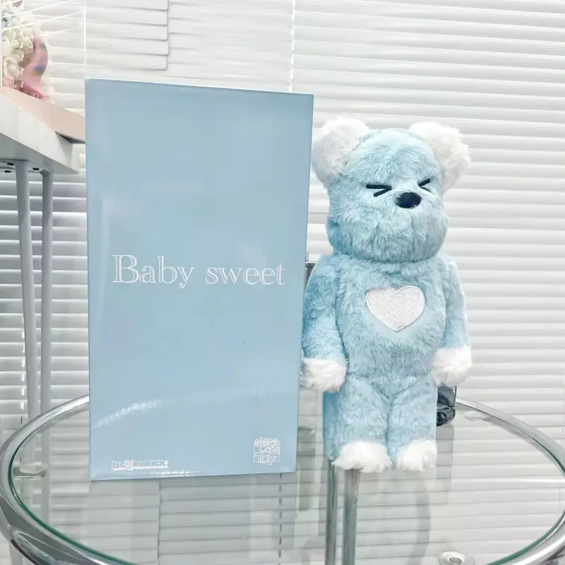 Be@RBRICK 400% — love plush blue colorway — USFans Spreadsheet photo