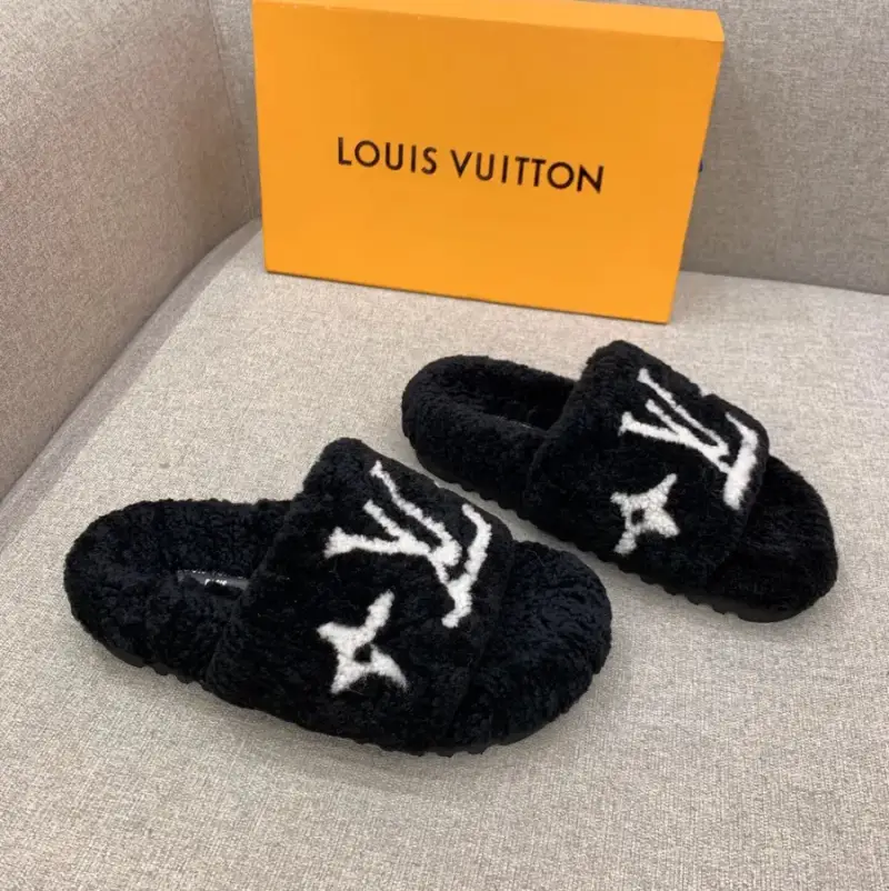 LV Bom Dia Shoes — Black and white characters colorway — USFans Spreadsheet photo