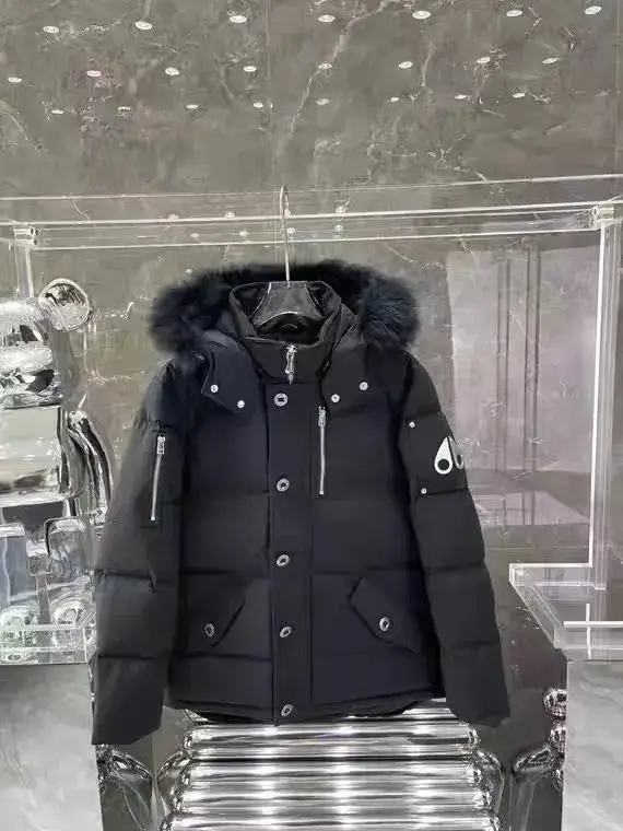 Moose Knuckles Jacket — Black-black fur collar colorway — USFans Spreadsheet photo