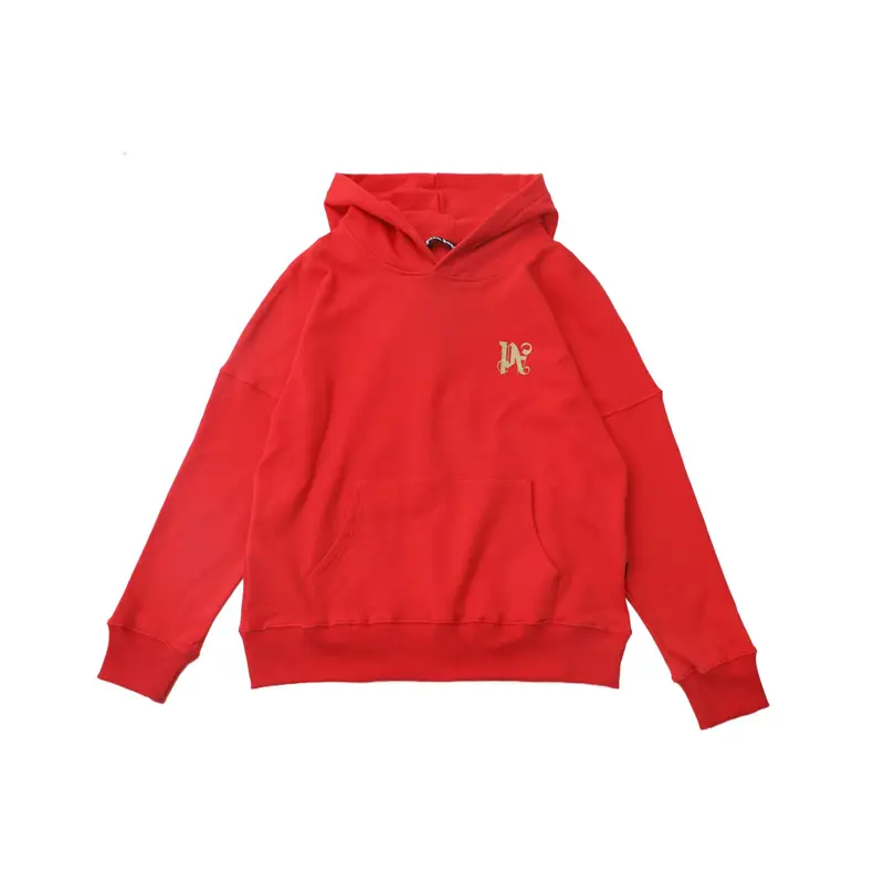 Palm Angels Hoodie — Inverted A Small Letter This Life Red Co colorway — USFans Spreadsheet photo
