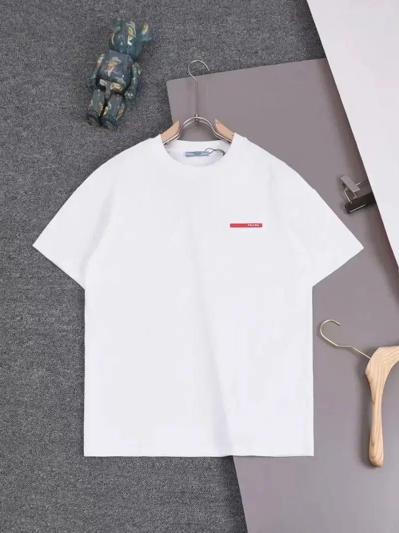 Prada T-Shirt — white colorway — USFans Spreadsheet photo