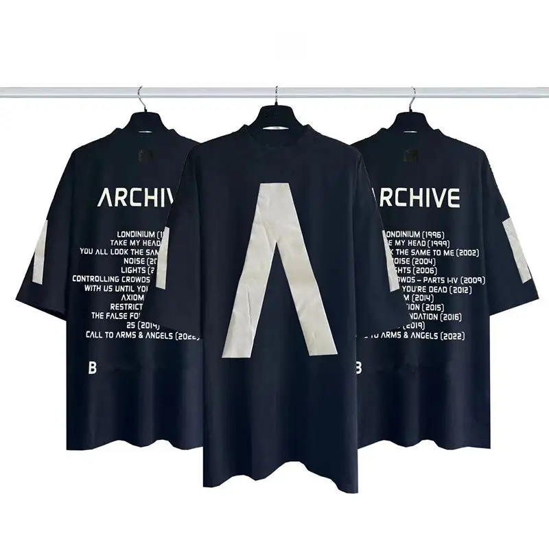 Balenciaga Tees — Music limited short sleeve black colorway — USFans Spreadsheet photo