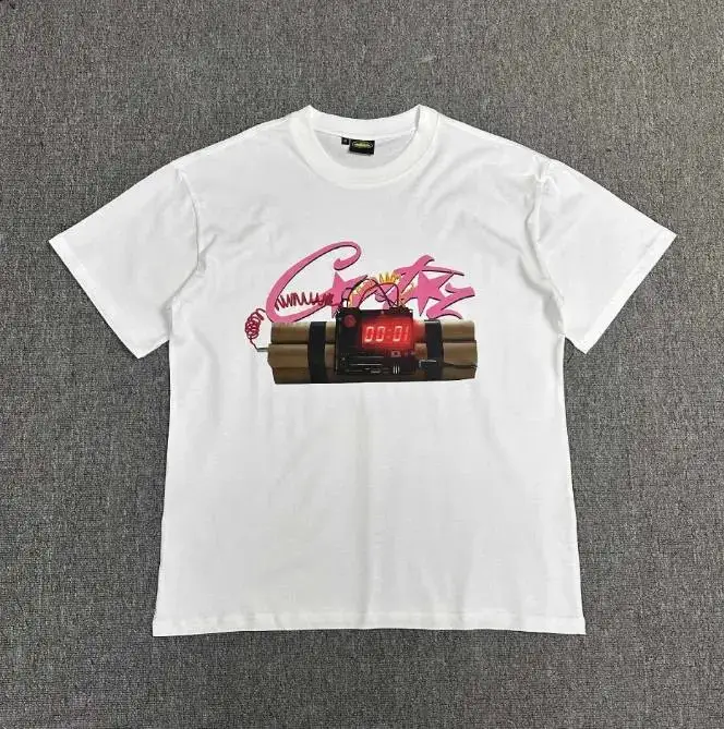 Corteiz Tee — Powder timing colorway — USFans Spreadsheet photo