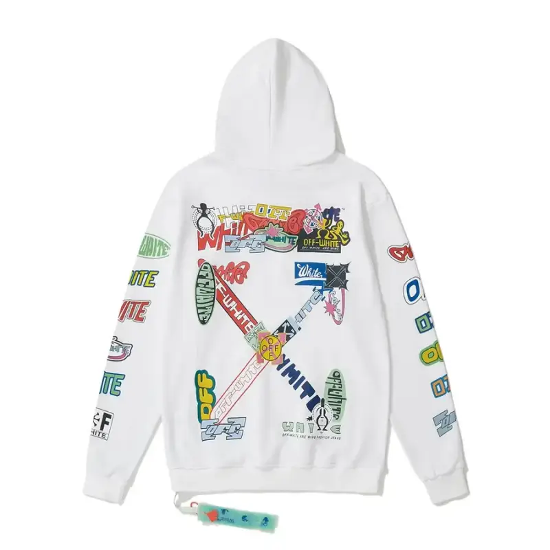 Off-White Hoodies — 875# white terry colorway — Kakobuy Spreadsheet photo
