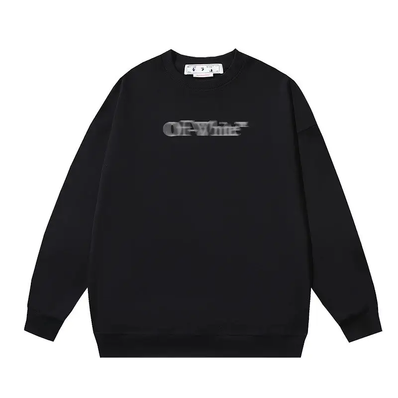 Off-White White Crewneck — 136 black colorway — USFans Spreadsheet photo