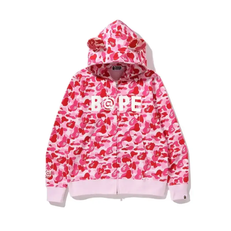 Bape Shark Hoodie (More CW) — 838 powder camouflage colorway — USFans Spreadsheet photo