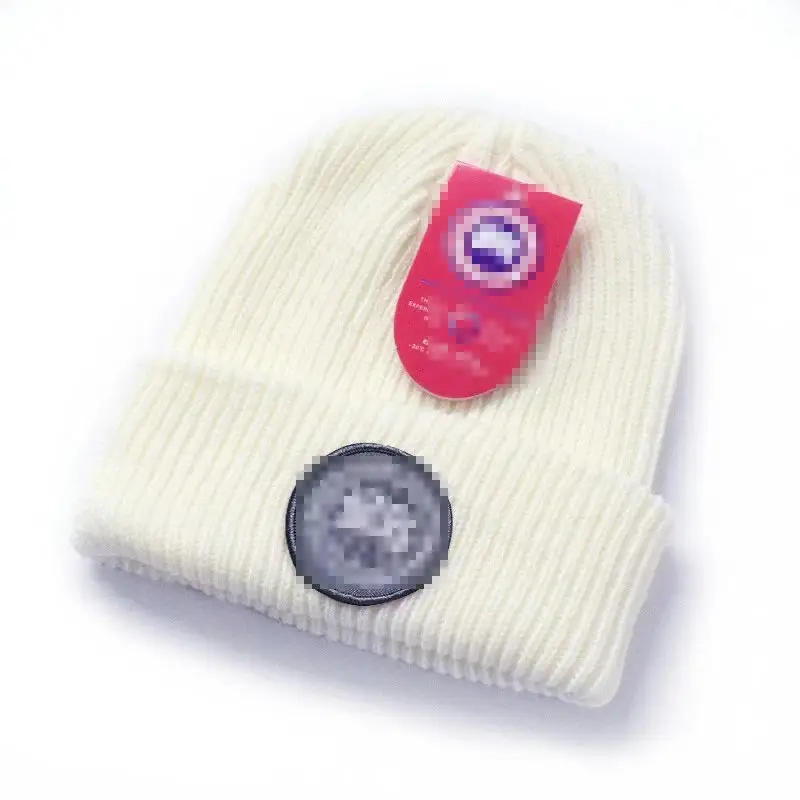 Canada Goose Beanie — Black Label-White colorway — USFans Spreadsheet photo