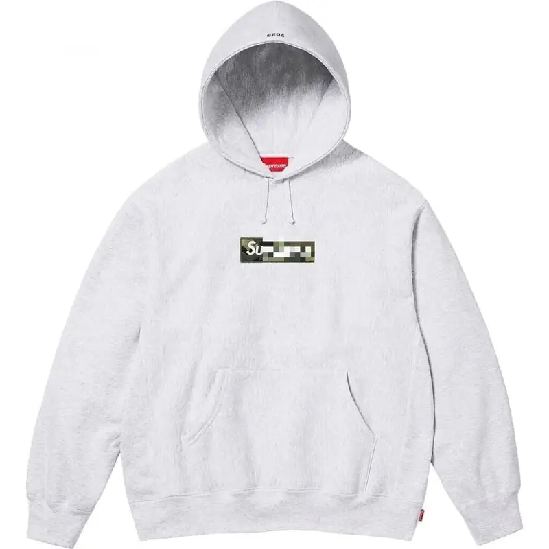 Supreme Hoodie — Gray colorway — USFans Spreadsheet photo