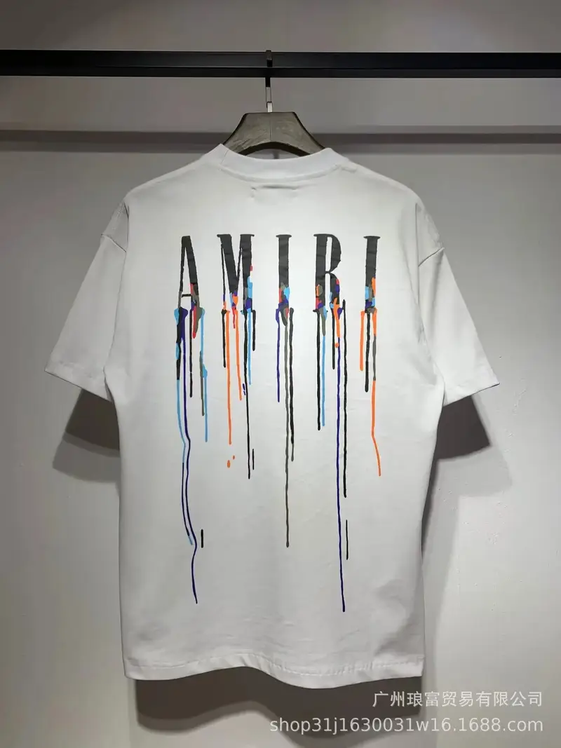 Amiri T-Shirts — 656 white colorway — USFans Spreadsheet photo