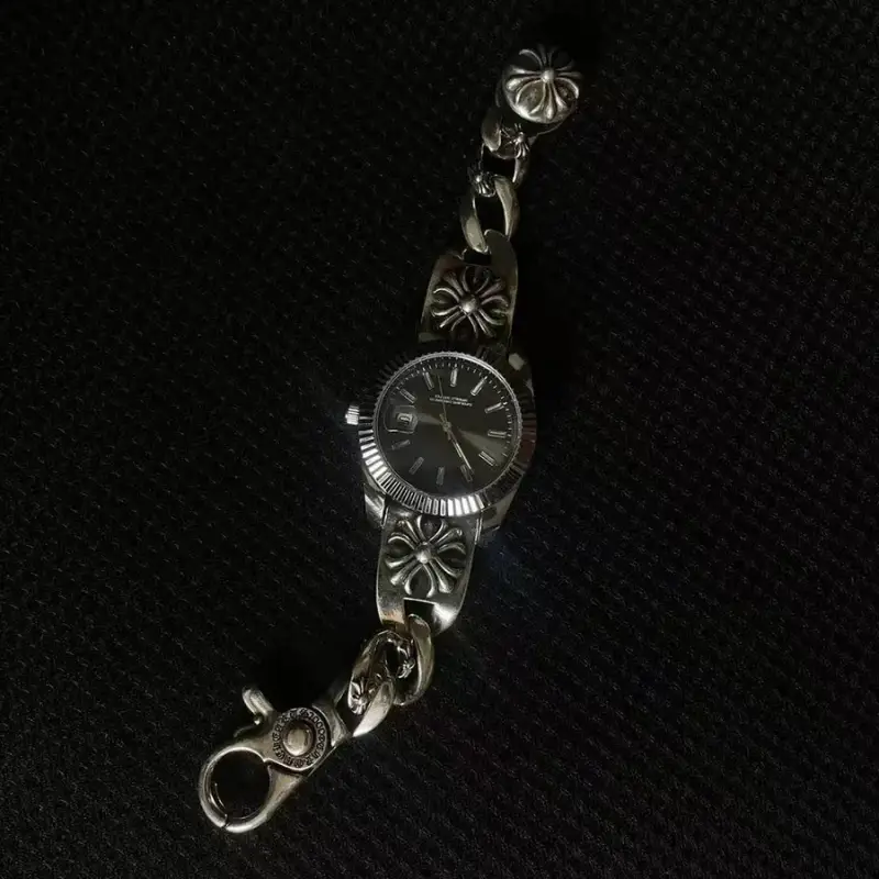 Chrome Hearts Rolex Watch — Black S colorway — USFans Spreadsheet photo