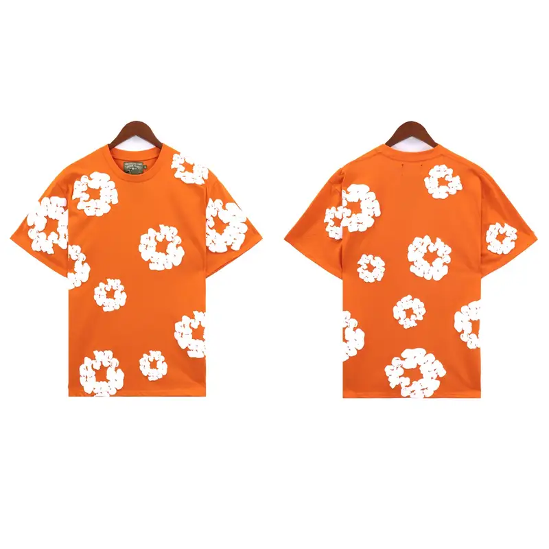 Denim Tears Tee — 2617 Orange colorway — USFans Spreadsheet photo