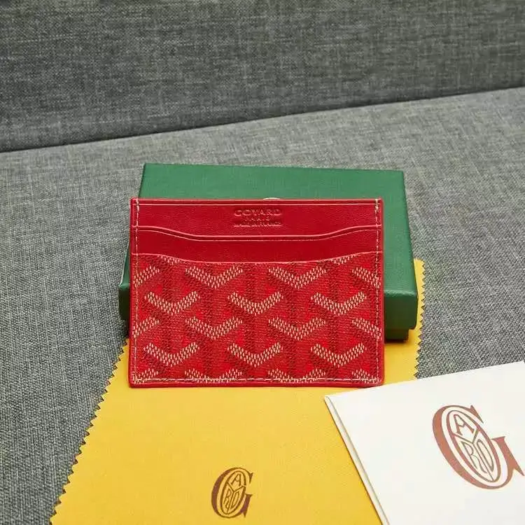 Goyard Wallet — Style 1 red colorway — USFans Spreadsheet photo