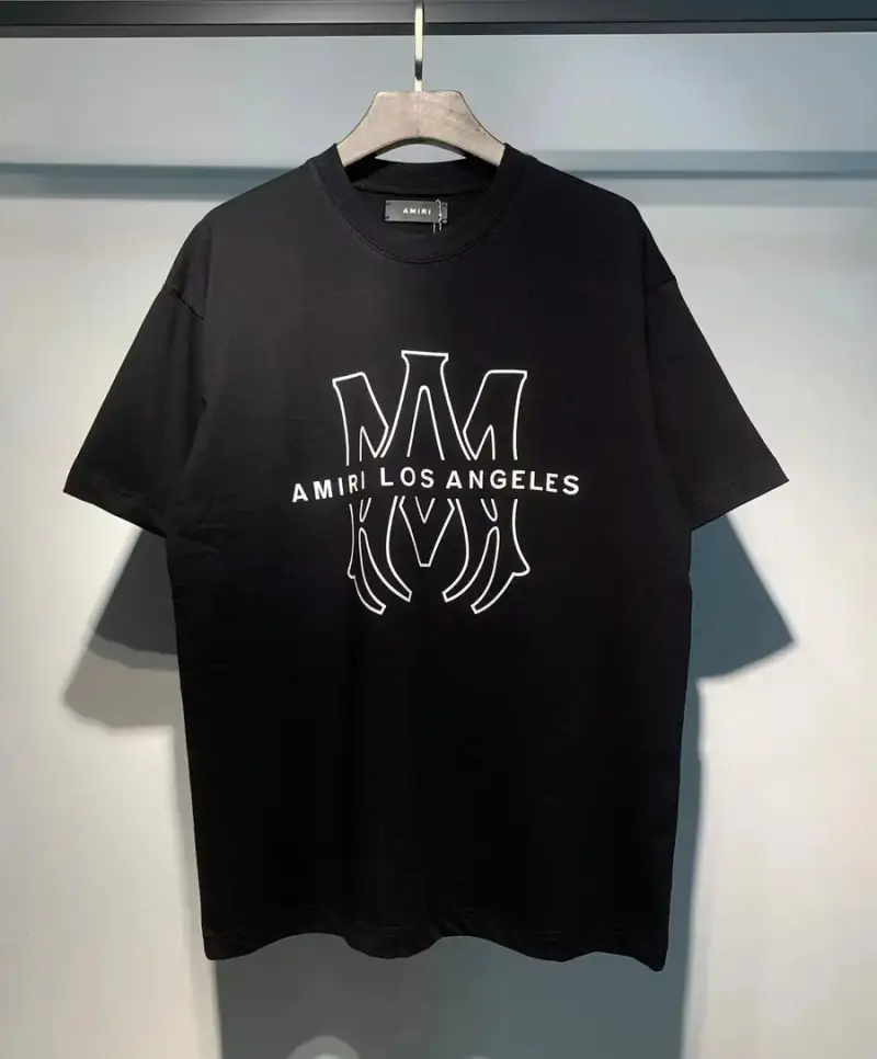 Amiri T-Shirts — 680 black colorway — USFans Spreadsheet photo