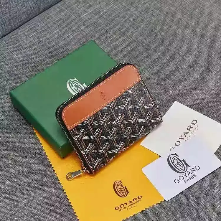 Goyard Wallet — Style 3 black with yellow colorway — USFans Spreadsheet photo