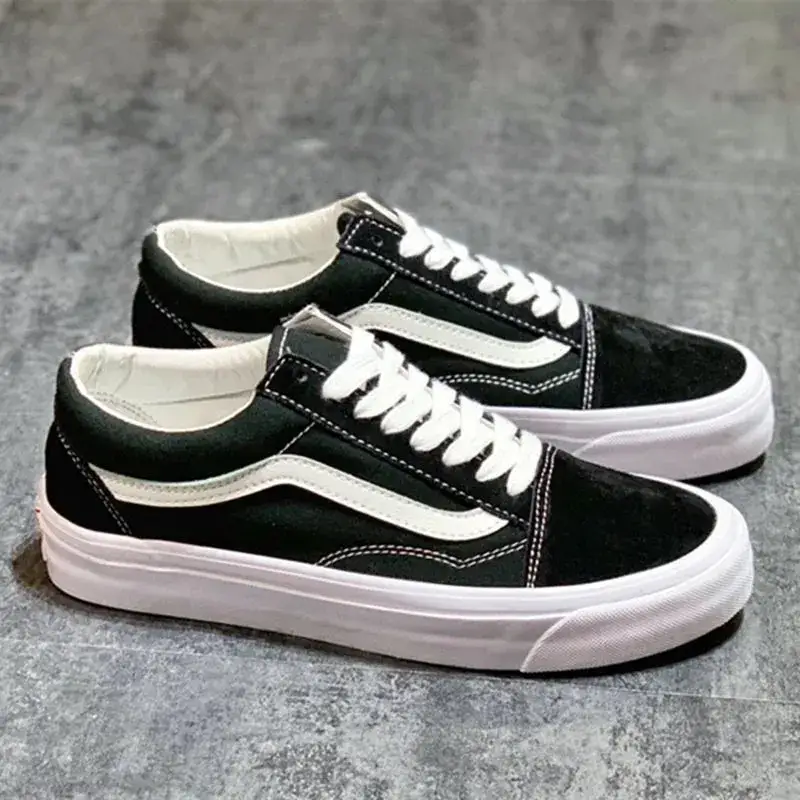 Vans Old Skool Shoes — Anna OS black and white low colorway — Kakobuy Spreadsheet photo