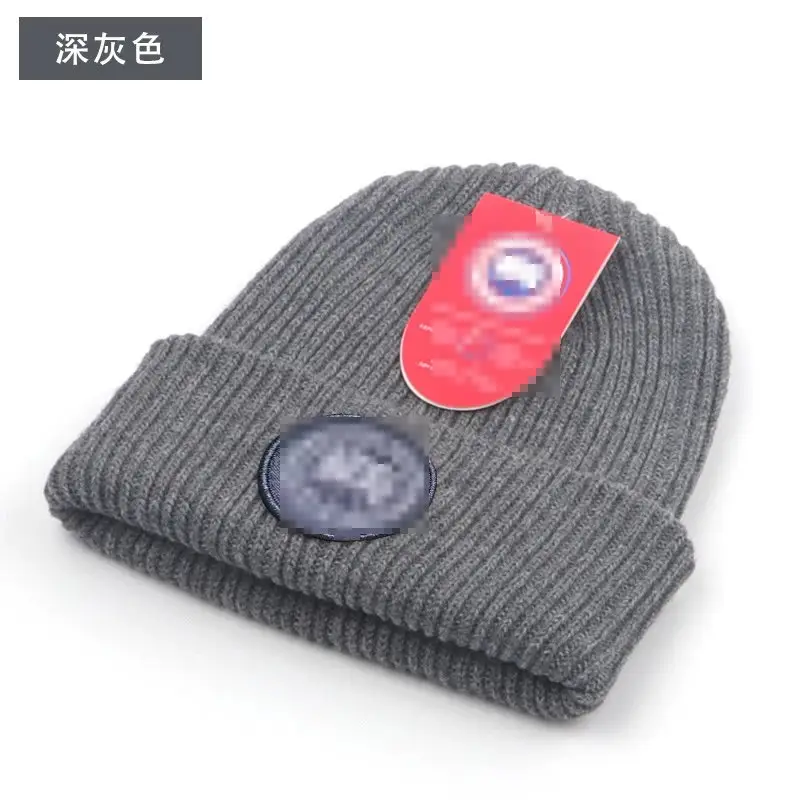 Canada Goose Beanie — Black Label-dark gray colorway — USFans Spreadsheet photo