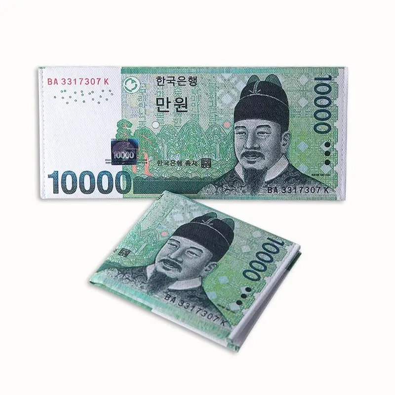 Money Wallet — FB01 10,000 Korean won colorway — USFans Spreadsheet photo