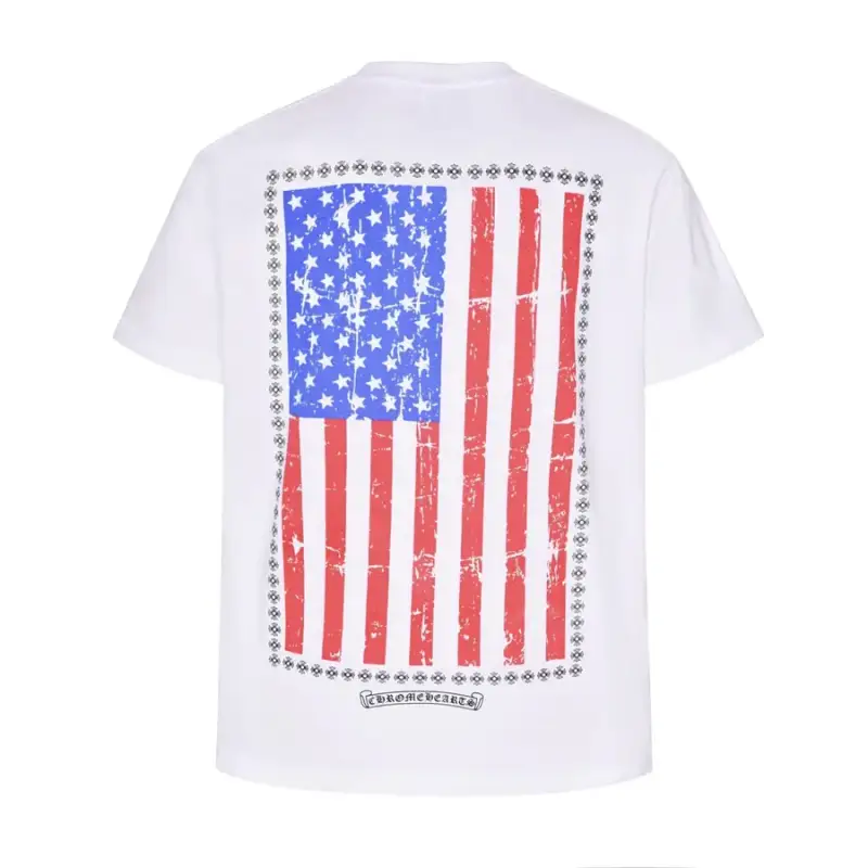 Chrome Hearts T-Shirts — White colorway — USFans Spreadsheet photo
