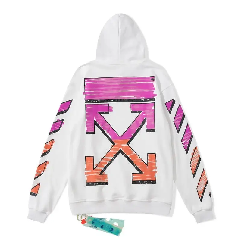 Off-White Hoodies — 852# white terry colorway — Kakobuy Spreadsheet photo