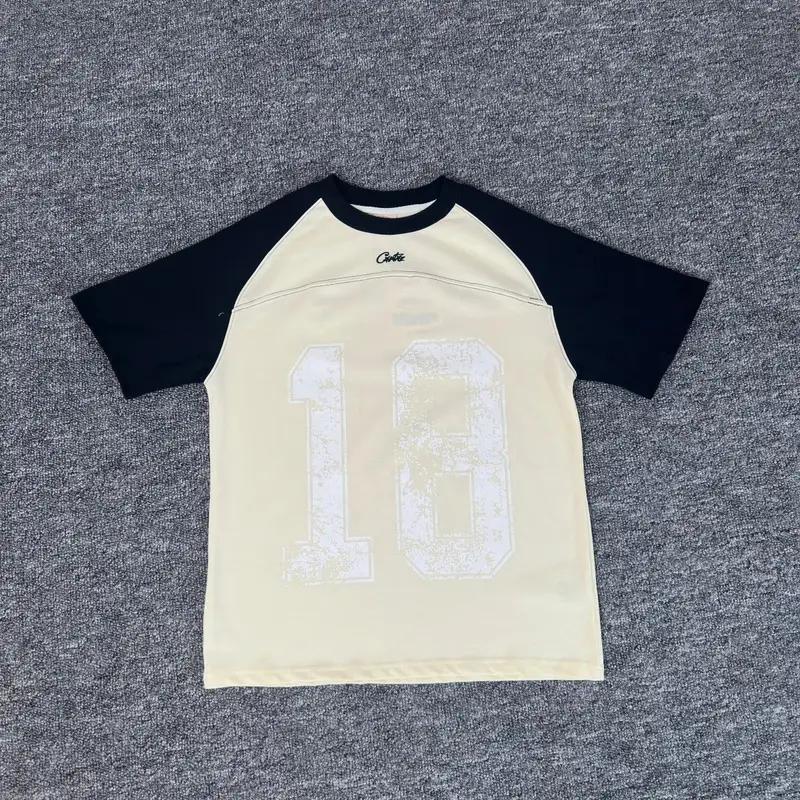 Corteiz T-Shirts — 770 black apricot colorway — USFans Spreadsheet photo