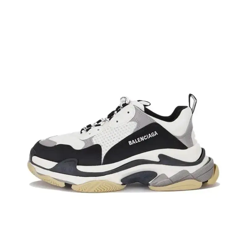 Balenciaga 3S White Shoes — white gray black colorway — Kakobuy Spreadsheet photo