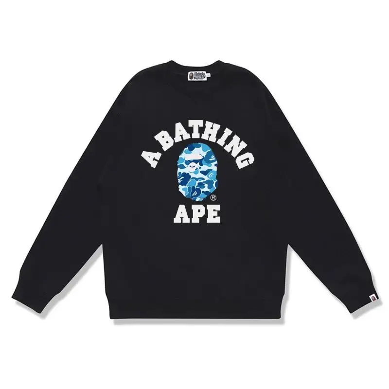 Bape Crewneck — W169 BLACK BLUE colorway — USFans Spreadsheet photo