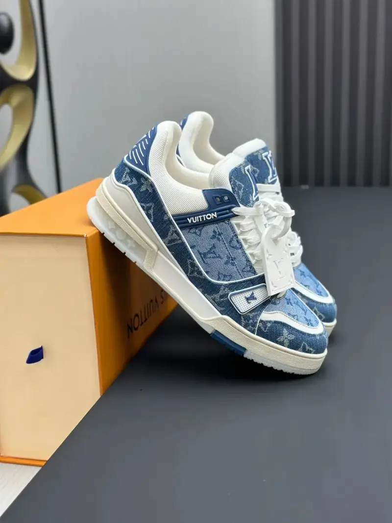 LV Trainer Light Blue — blue colorway — Kakobuy Spreadsheet photo