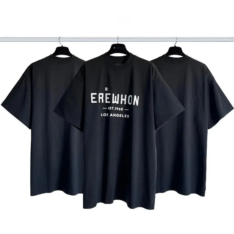Balenciaga Tees — Supermarket joint black colorway — USFans Spreadsheet photo
