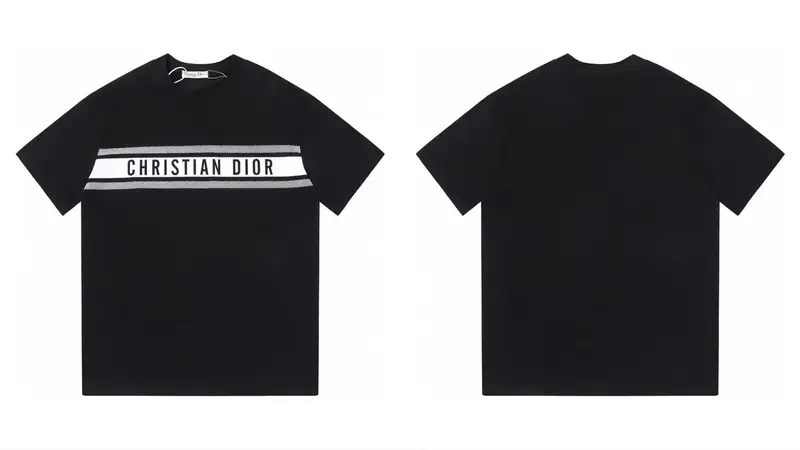 DIOR Tee — 2338 black colorway — USFans Spreadsheet photo
