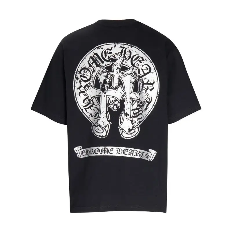 Chrome Hearts T-Shirts — 6005 black colorway — USFans Spreadsheet photo