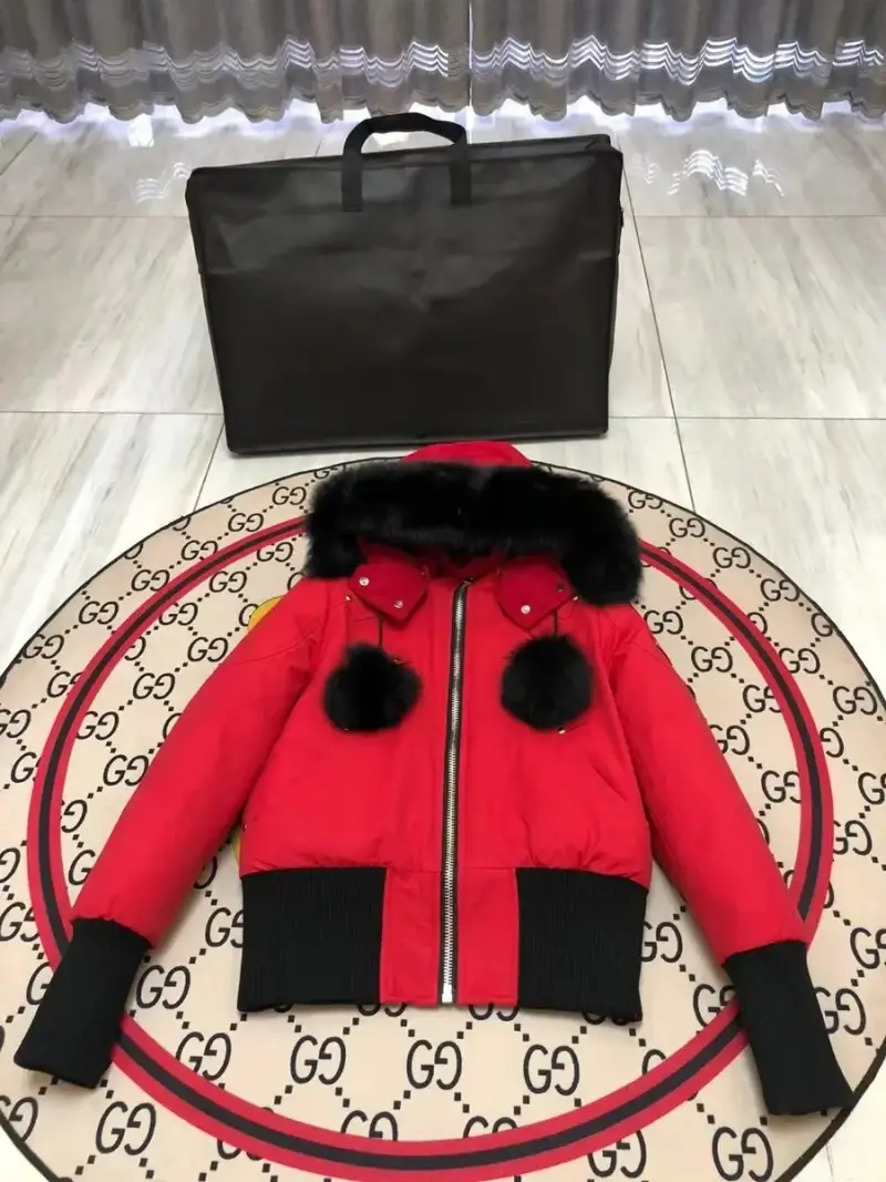 Moose Knuckles Fox Jacket — Red colorway — USFans Spreadsheet photo