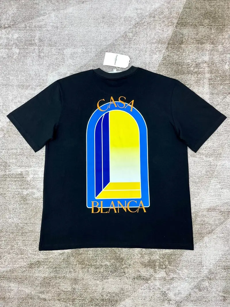 Casablanca T-Shirt — Black 7 colorway — USFans Spreadsheet photo