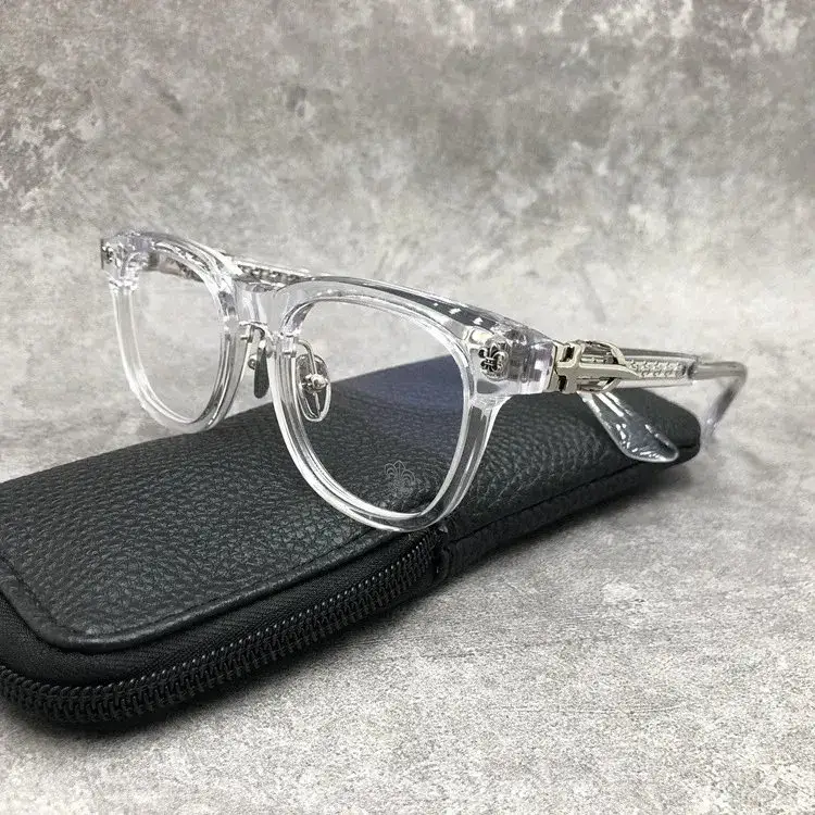 Chrome Hearts Sunglasses — Transparent white colorway — USFans Spreadsheet photo