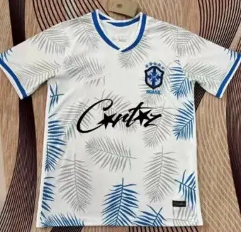 Stussy Jerseys — Brazil white leaves with signature colorway — USFans Spreadsheet photo