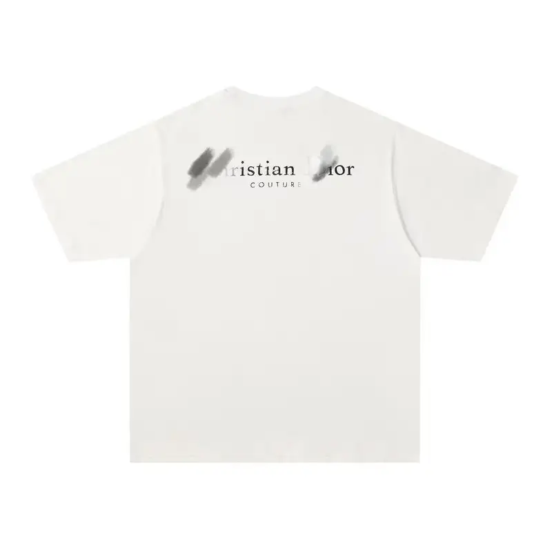 Christian Dior Atelier T-Shirt — White Black Letter Two colorway — USFans Spreadsheet photo